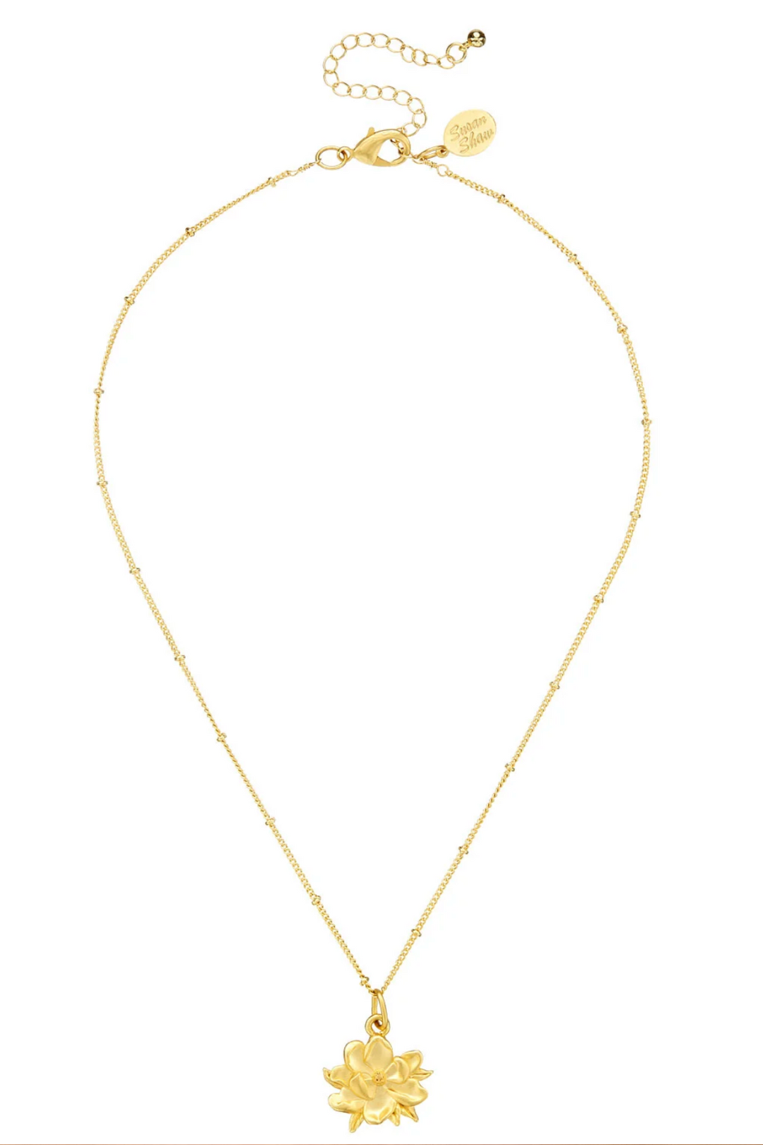 Susan Shaw Dainty Magnolia Necklace