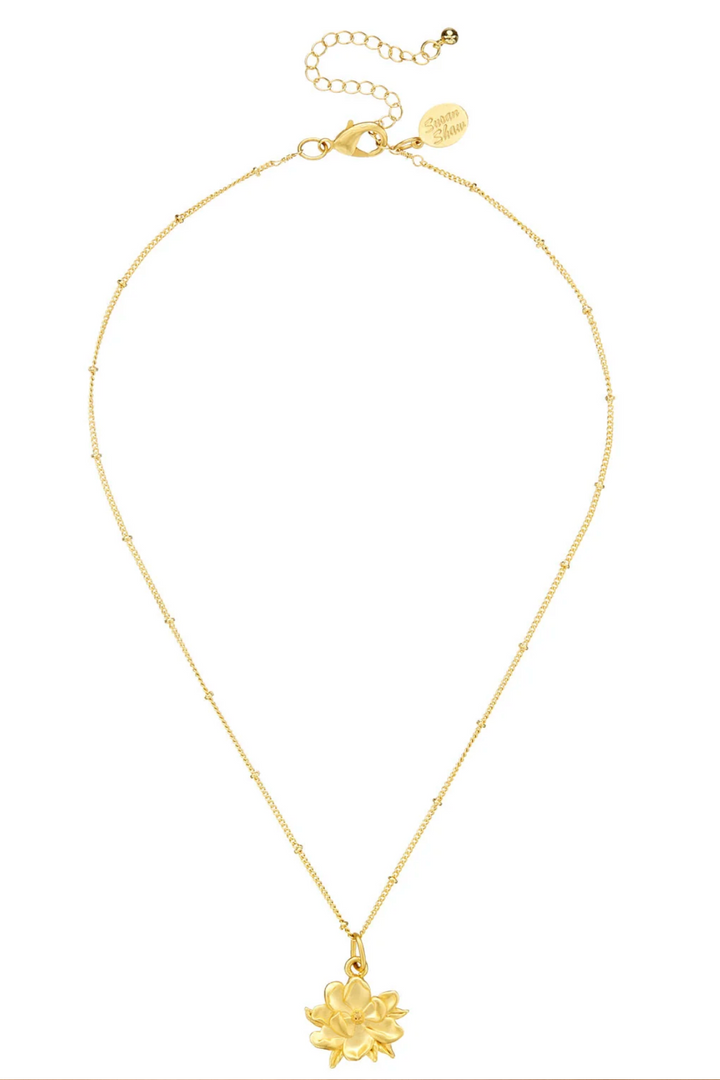 Susan Shaw Dainty Magnolia Necklace