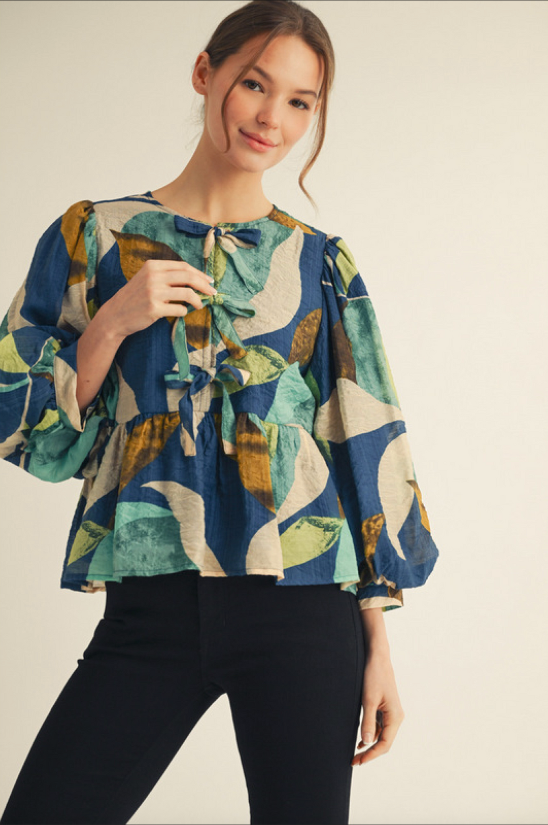 Sara 3/4 Sleeve Top