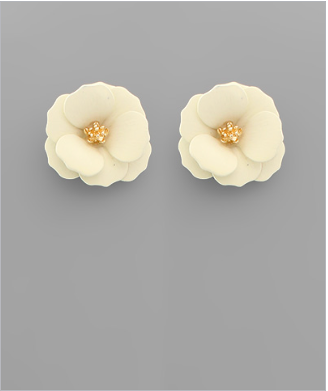 Flower Blossom Stud Earrings