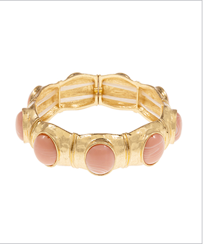Chanley Gold Stretch Bracelet