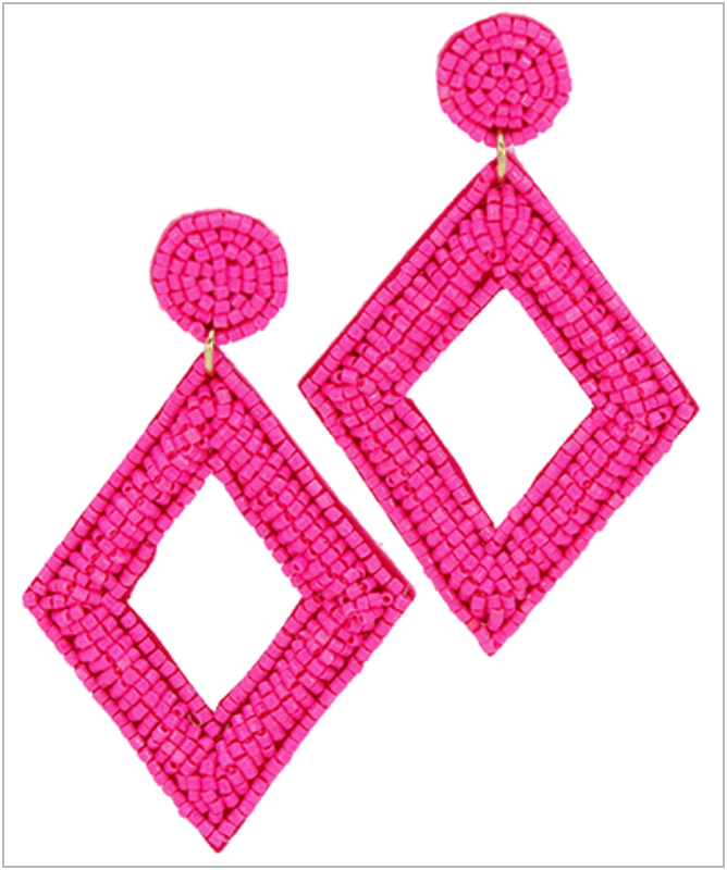 Goldie Seed Bead Earrings