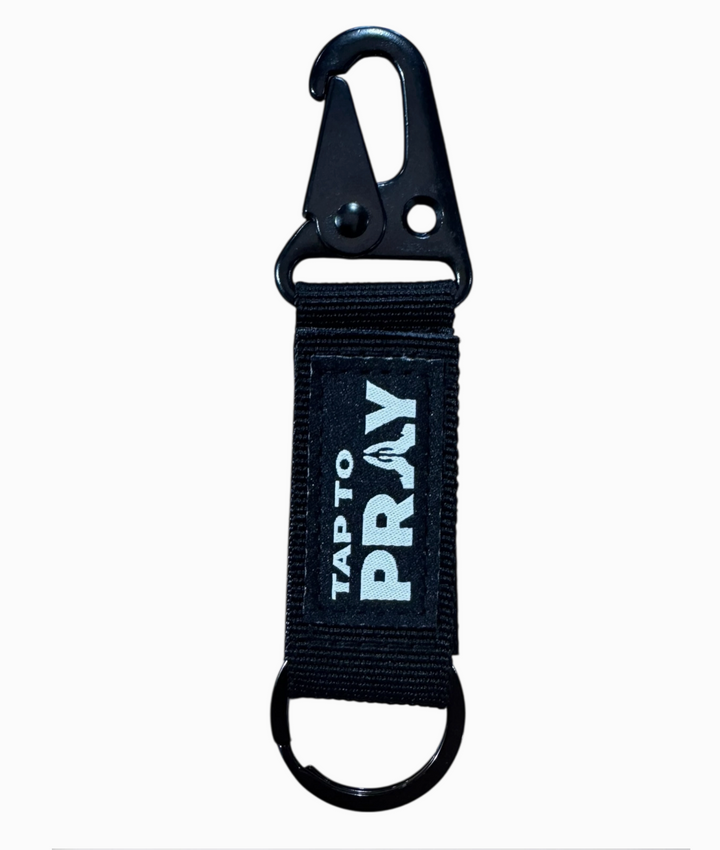 Tap To Pray™ - Tactical Carabiner Keychain