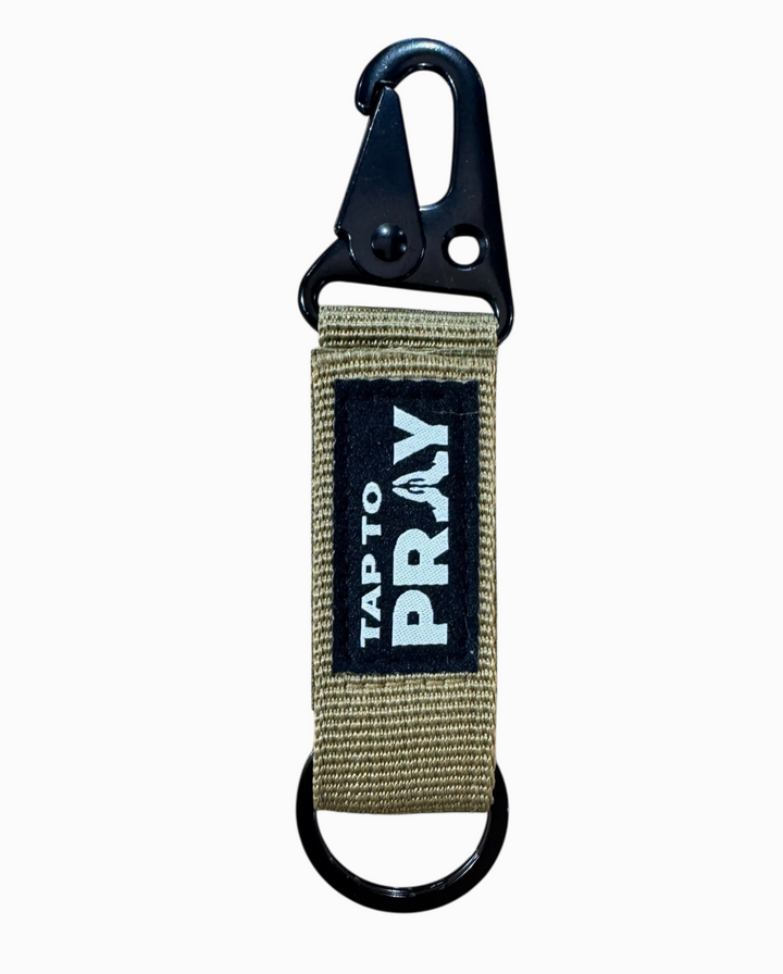 Tap To Pray™ - Tactical Carabiner Keychain