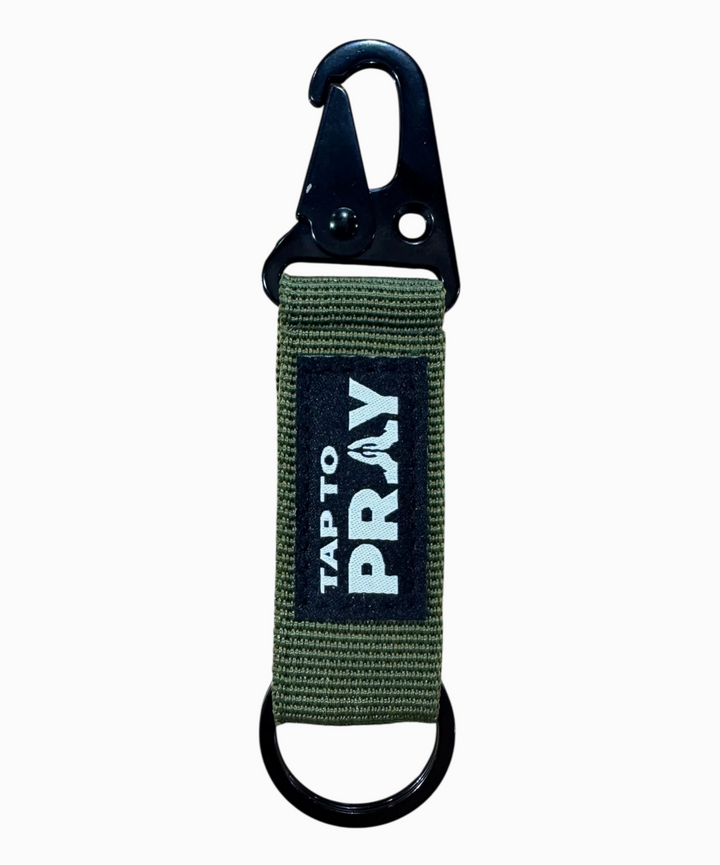 Tap To Pray™ - Tactical Carabiner Keychain