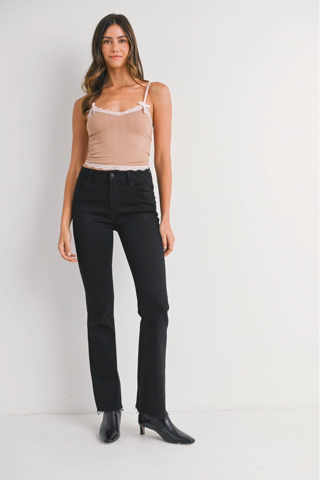 Charlie Black Flare Jeans