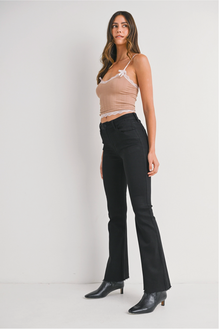 Charlie Black Flare Jeans