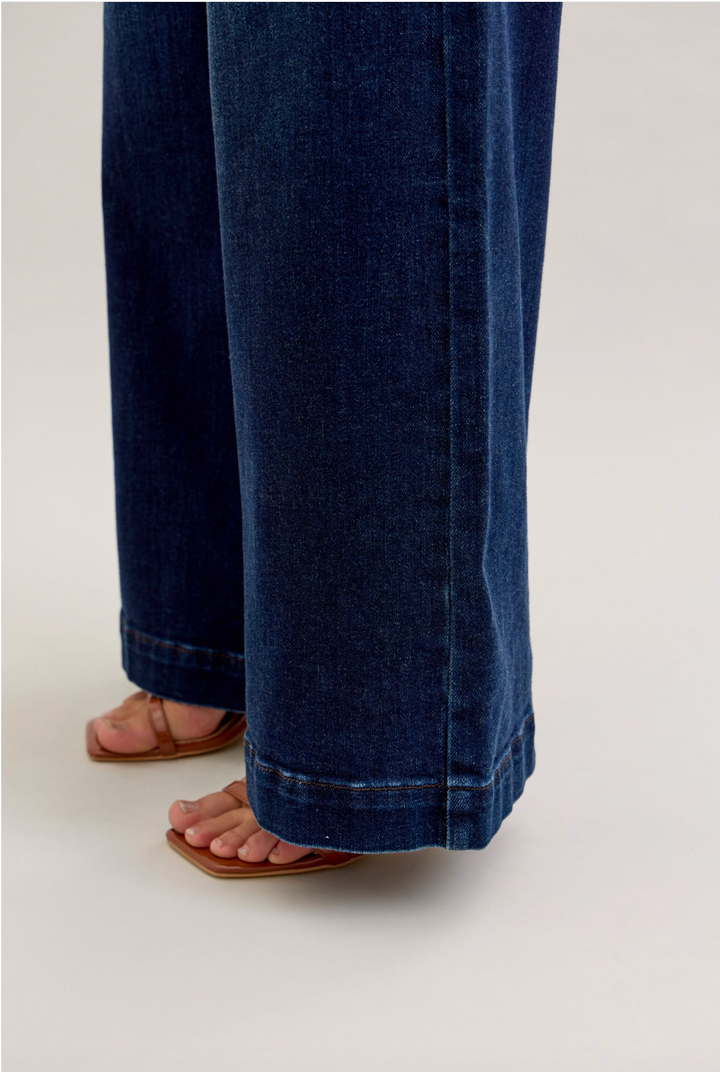 Parton High Waist Trouser Wide Leg Jeans