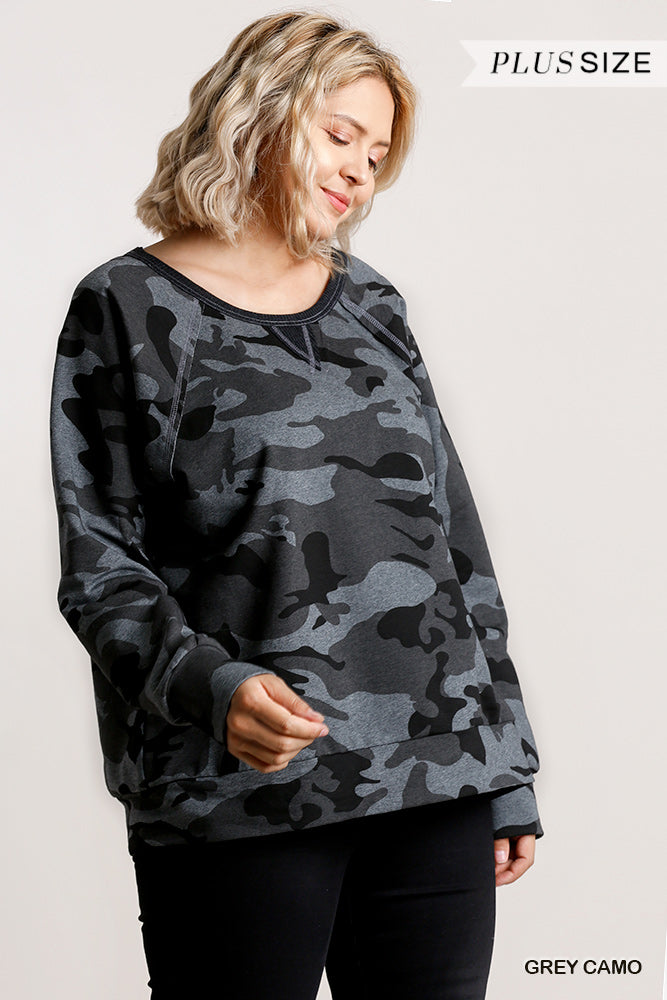 Pamela Camo Top