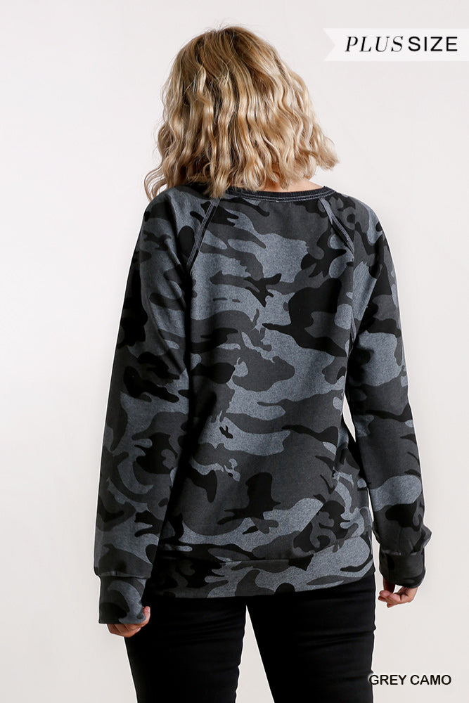 Pamela Camo Top