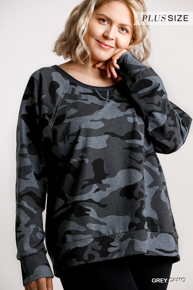Pamela Camo Top