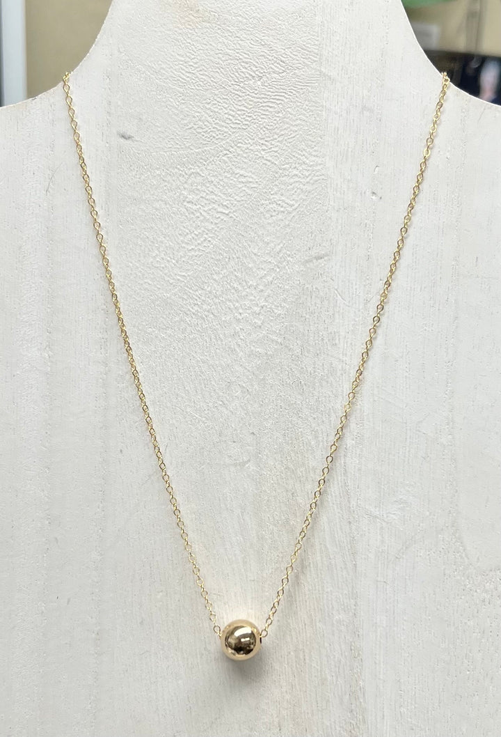 Single Bead Necklace