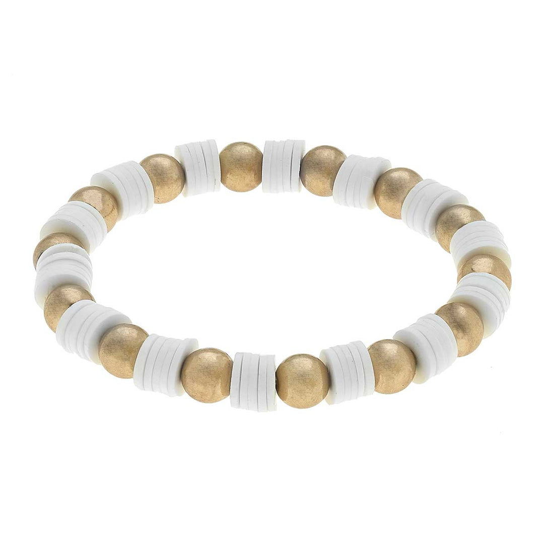 Faye Ball Bead Stretch Bracelet