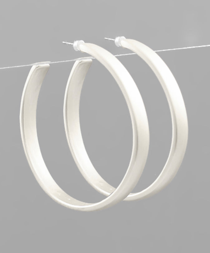 Stella Wide Fashion Hoops