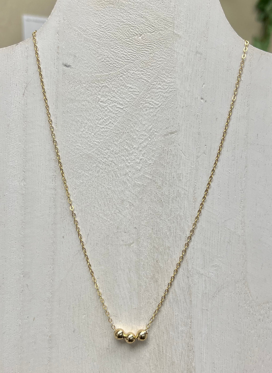 Trinity Bead Necklace