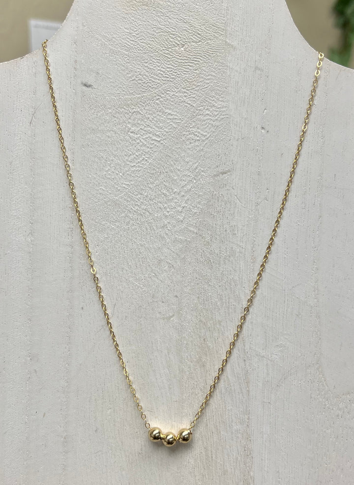 Trinity Bead Necklace