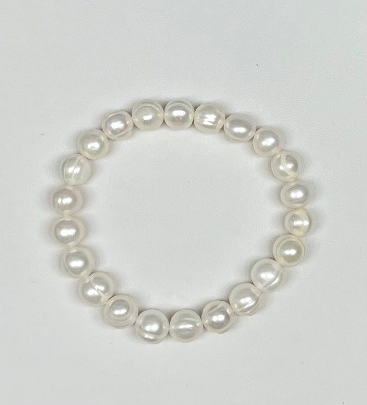 Dine Pearl Stretch Bracelet