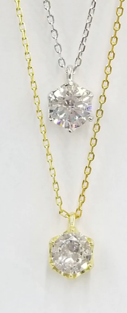 Dixie CZ Sterling Silver Necklace