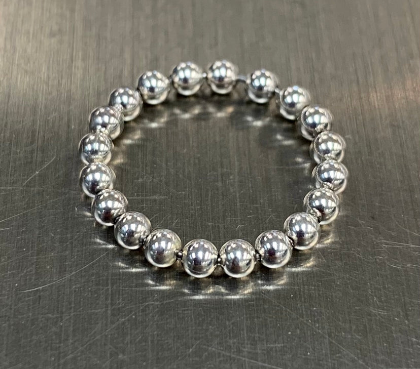 Sunny Sterling Silver Beaded Ring