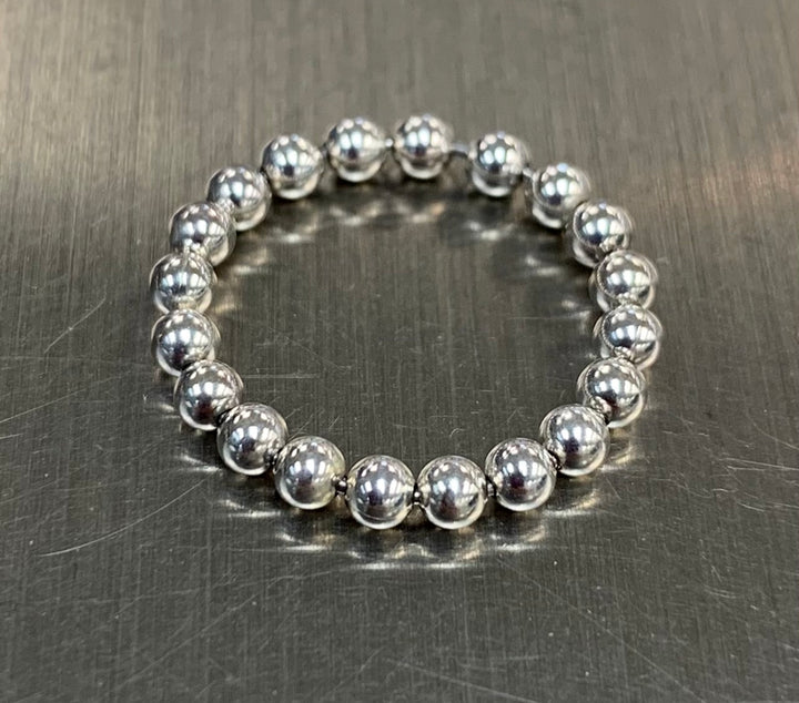 Sunny Sterling Silver Beaded Ring