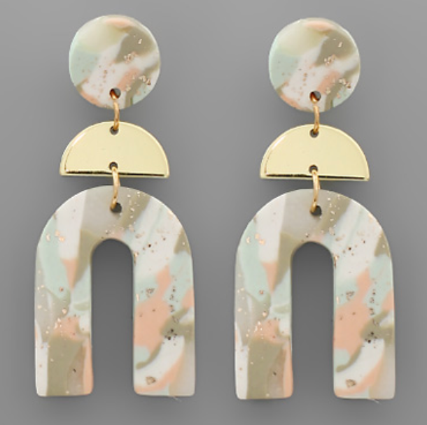 Sunny Clay Earrings