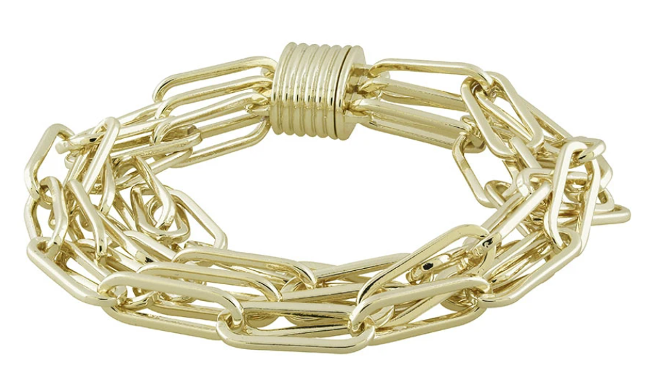 Teddi Layered Link Bracelet