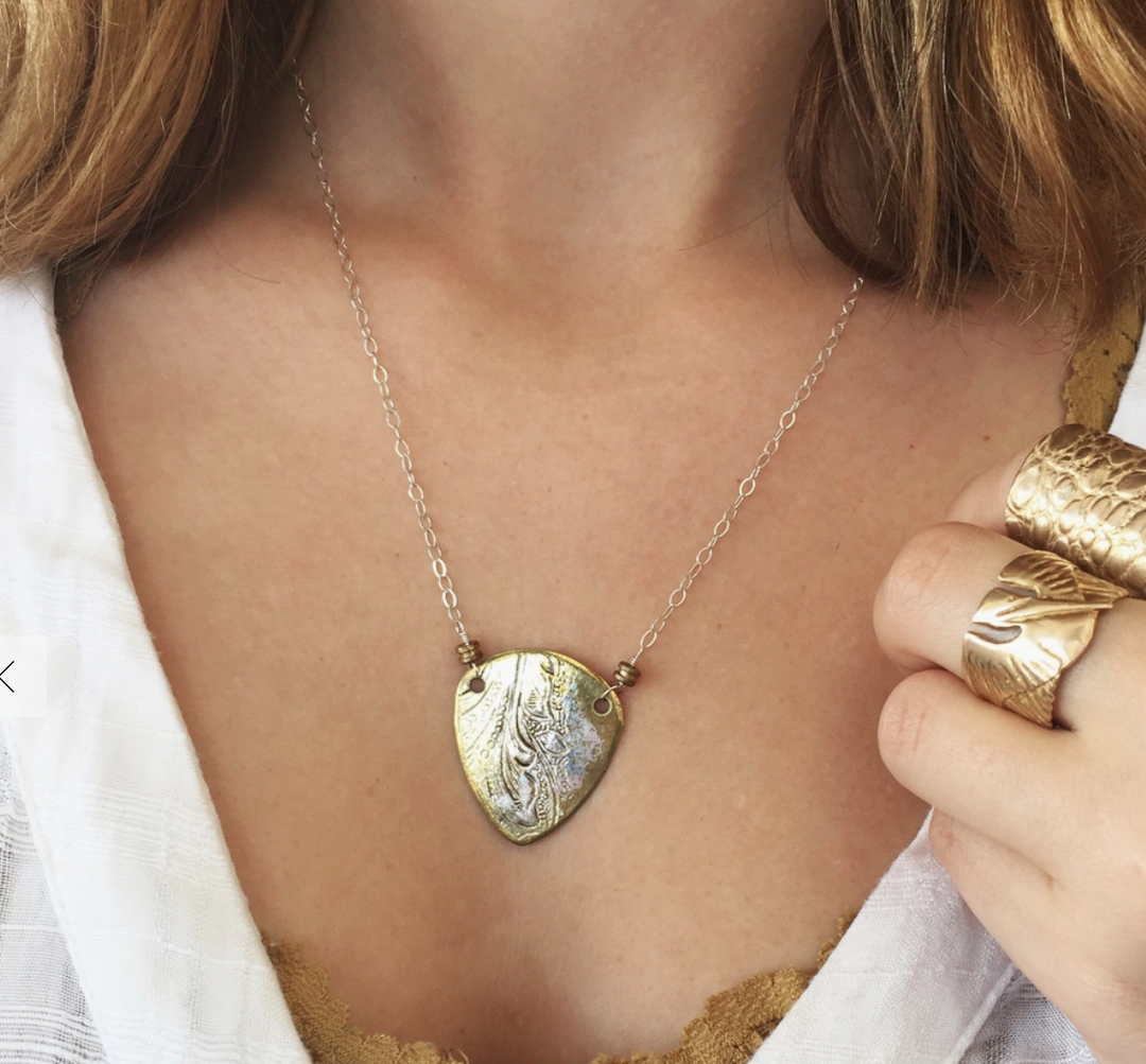 Trina Tea Tray Necklace