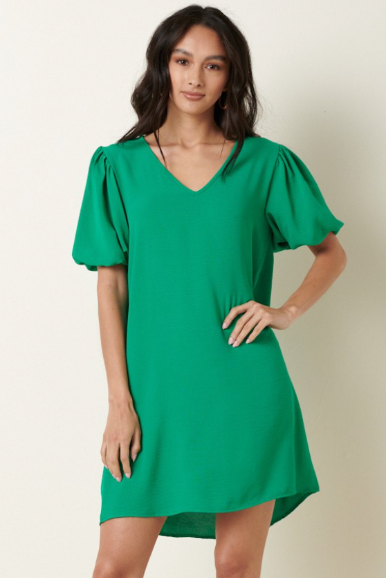Kelly Puff Sleeve Dress