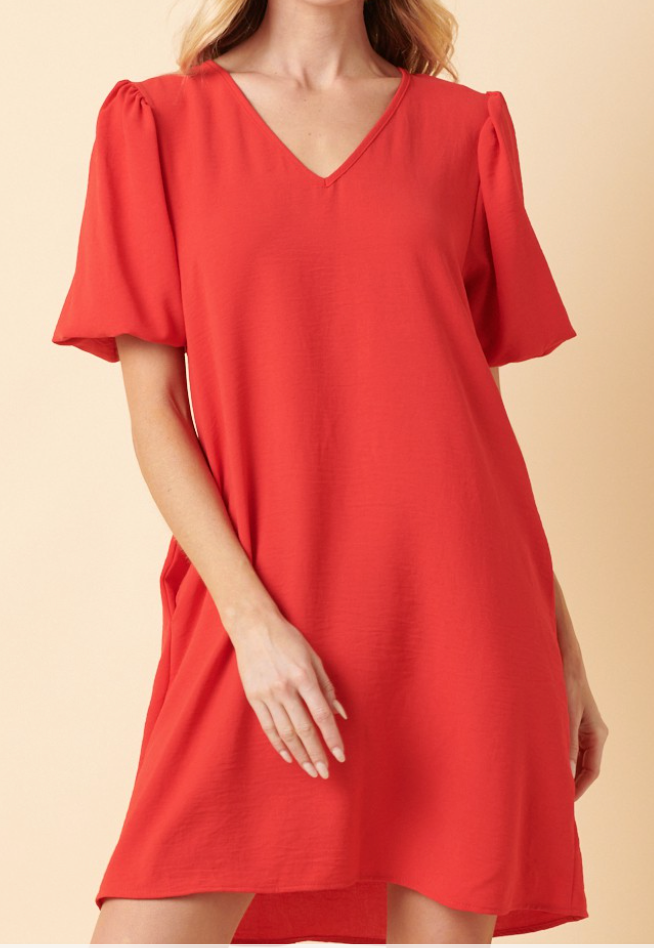 Kelly Puff Sleeve Dress