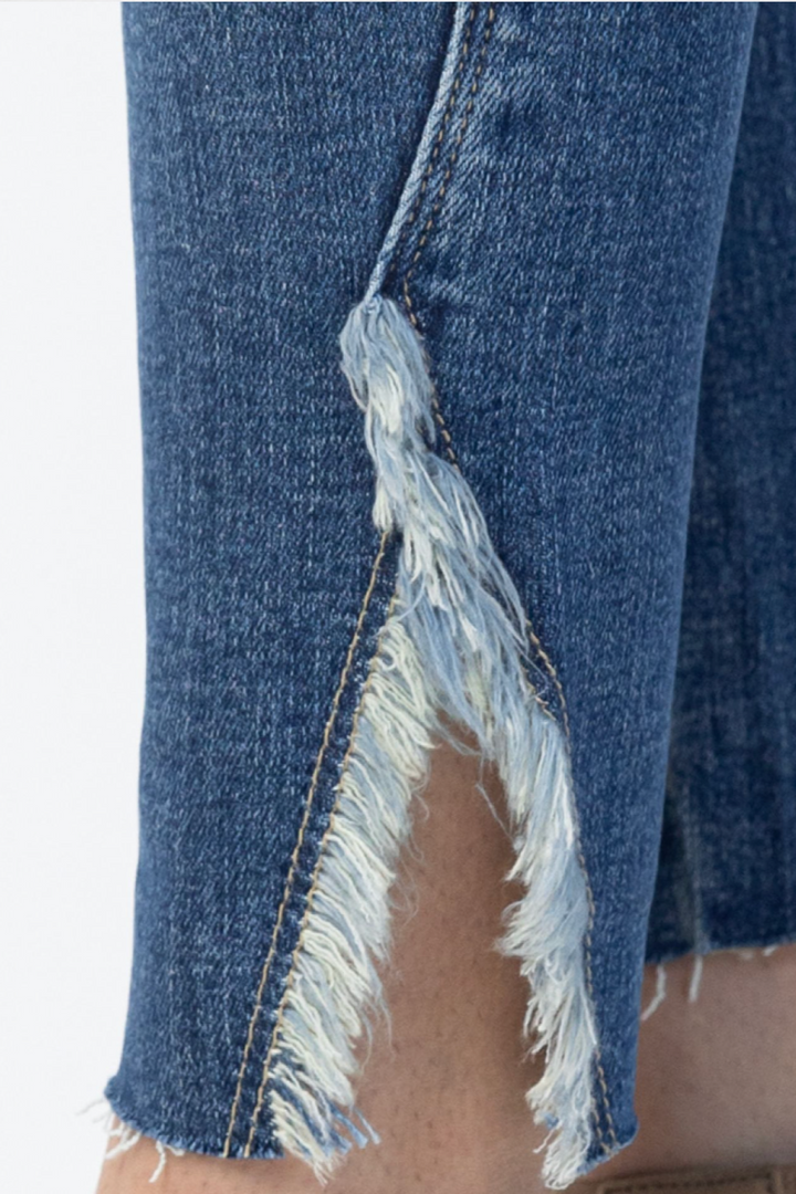 Blakely Frayed Ankle Jeans