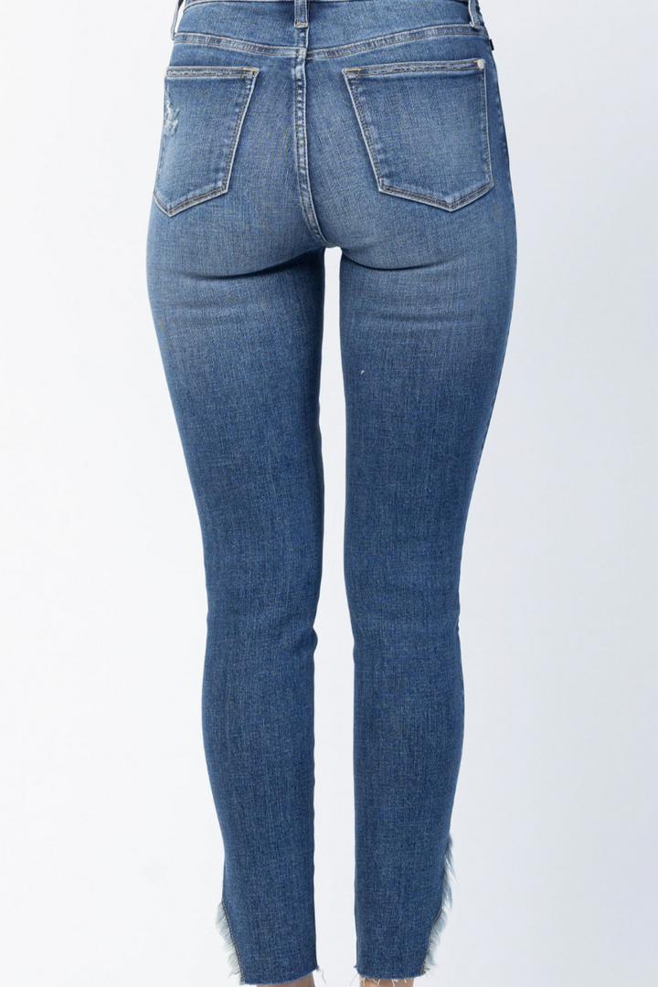 Blakely Frayed Ankle Jeans