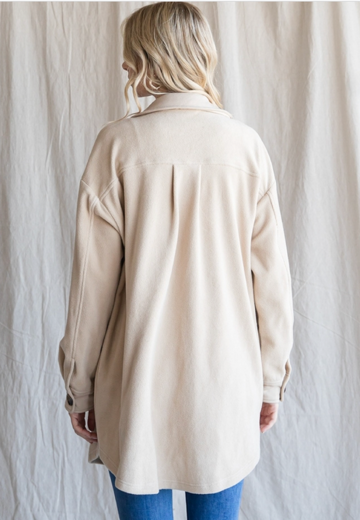 Mallory Long Sleeve Shacket