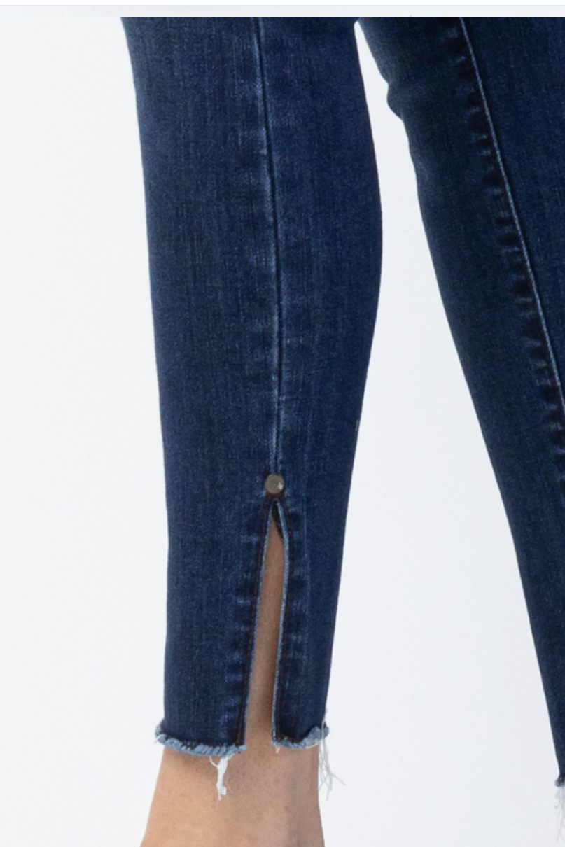 Sharon Slit Skinny Jeans
