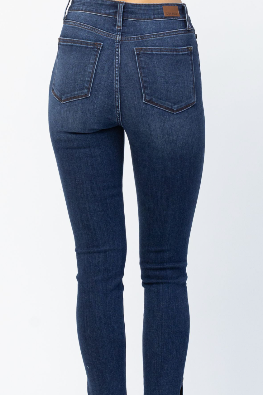 Sharon Slit Skinny Jeans