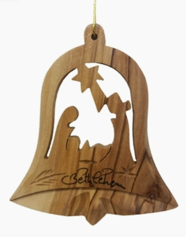 Bell Nativity Ornament