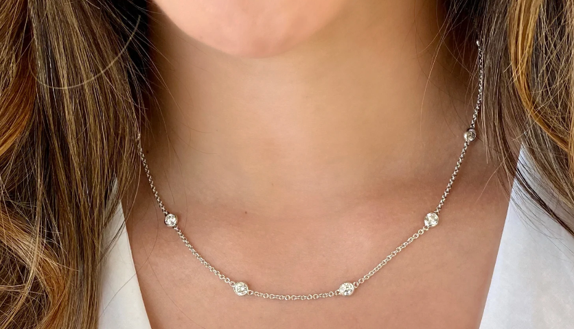 CZ By the Yard Necklace