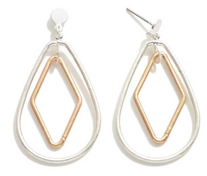 Ollie Oval Hoop Earrings
