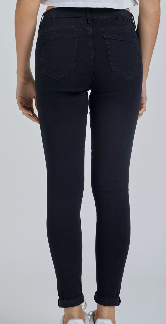 Susan Mid Rise Pull On Jeans