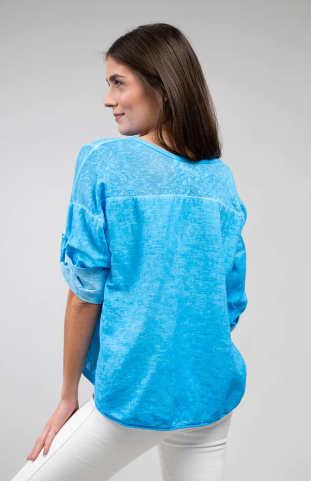 Marilyn Linen Top
