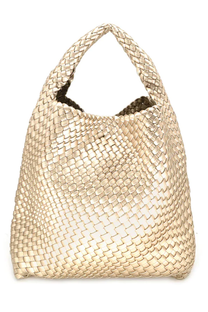 BC Woven Hobo Handbag