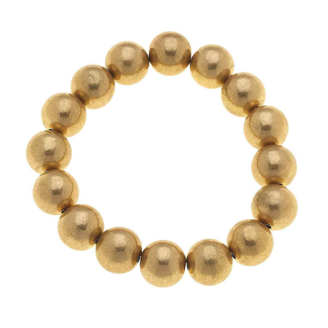 Eleanor Gold Beaded Bracelet