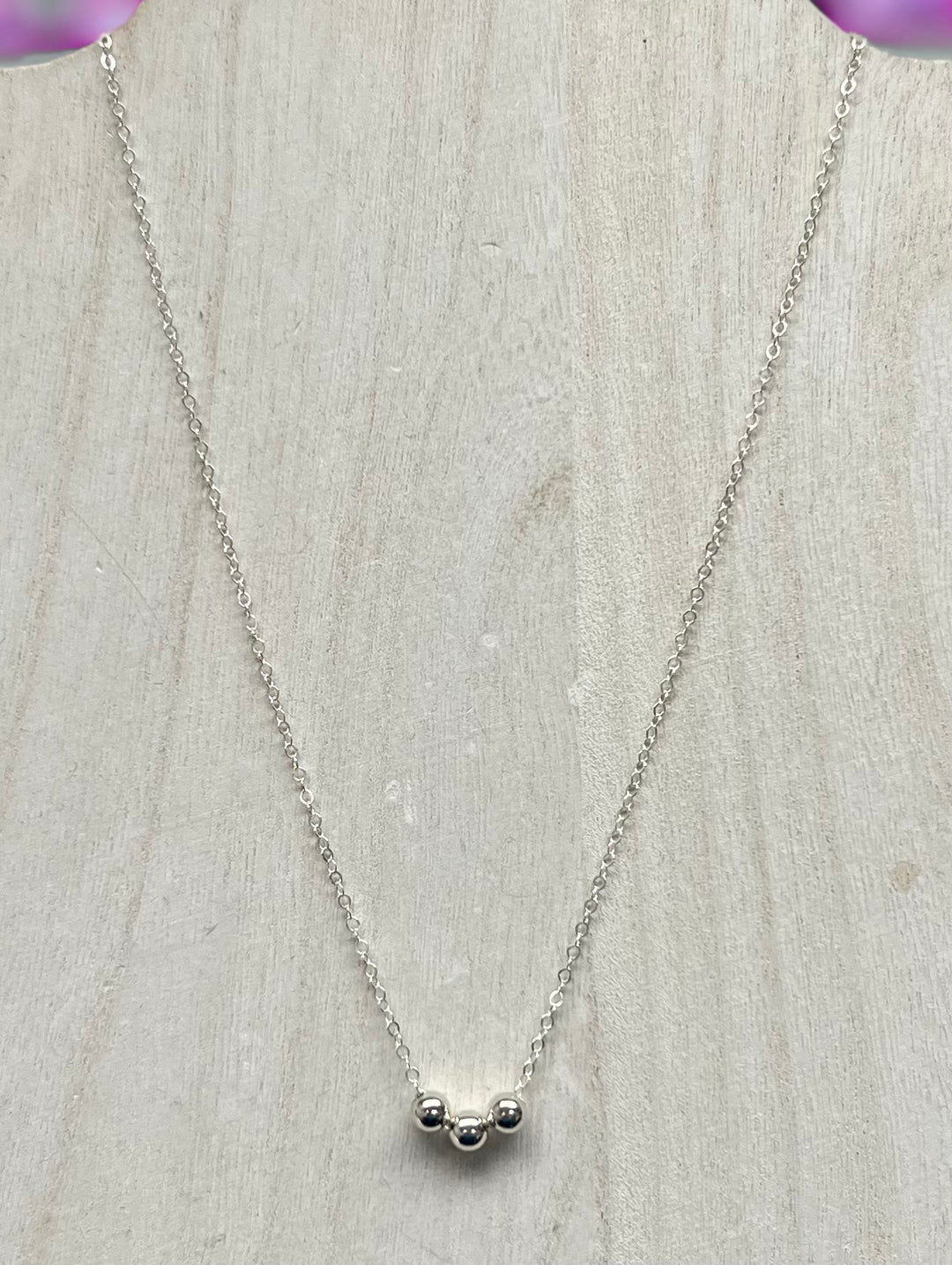 Trinity Bead Necklace