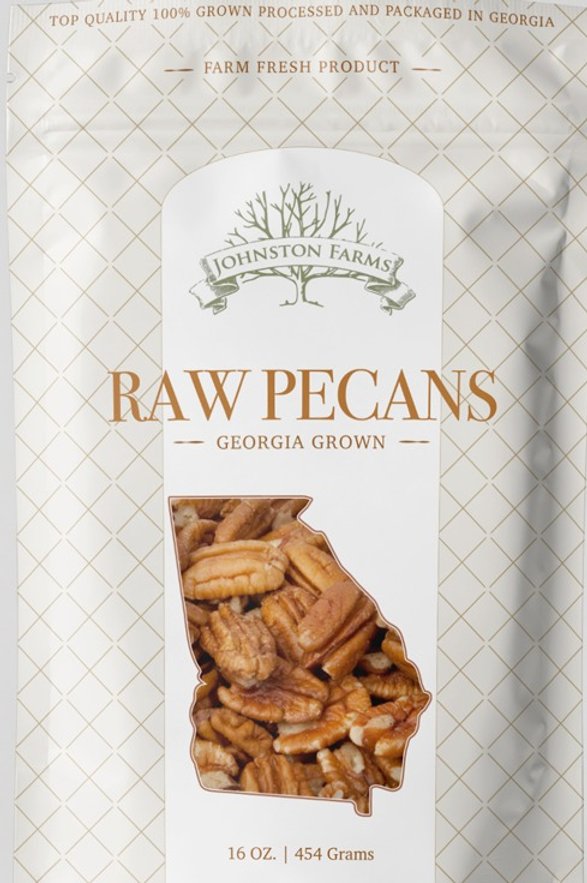 All Natural Farm Fresh Raw Pecan Pieces