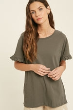 Joy Ruffe Sleeve Top