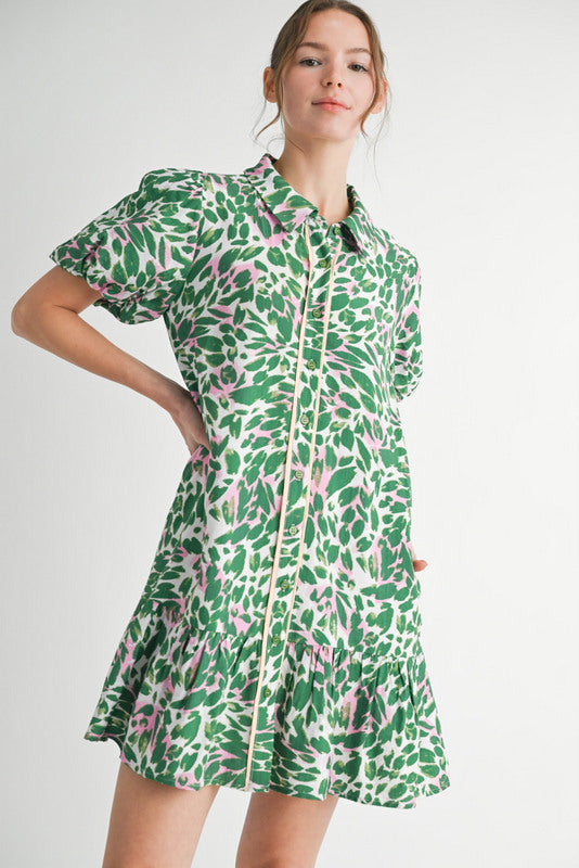 Angie Short Sleeve Dress