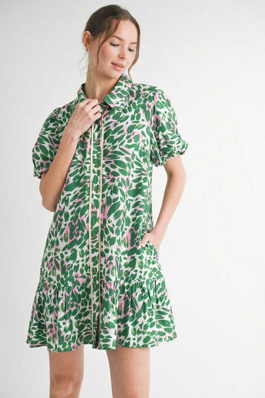Angie Short Sleeve Dress