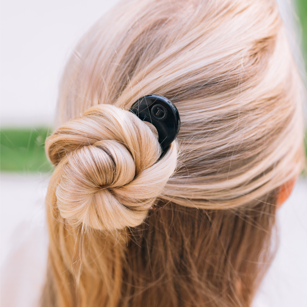 TELETIES French Hair Pin – Almond Beige | Easy Updo Hair Pin