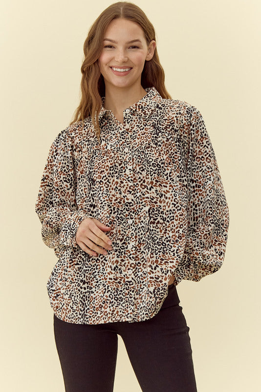 Megan Button Down Top