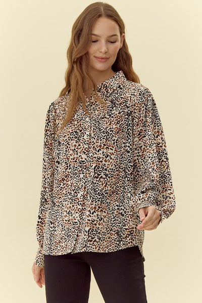 Megan Button Down Top