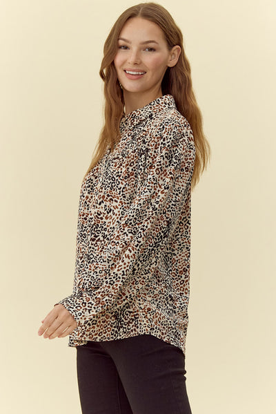 Megan Button Down Top